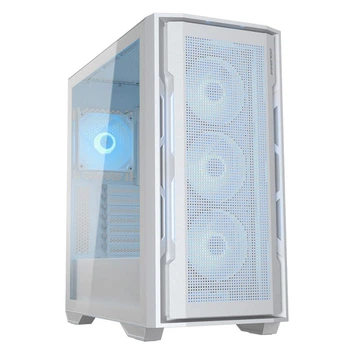 Корпус комп'ютерний Cougar Uniface RGB, білий