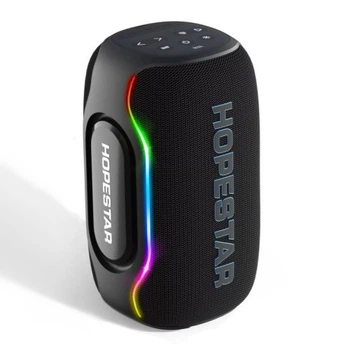 Портативна Bluetooth-колонка HOPESTAR P65CLUB With 1PCS Microphone 220W, чорна