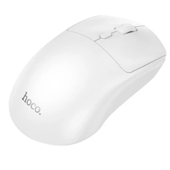 Компьютерная мышь Hoco беспроводная 2,4 ГГц 800/1200/1600 DPI белая (GM42)