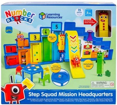 Розвиваючий набір Learning Resources Numberblocks Штаб-квартира команди місії 1290756 (5055506414610)