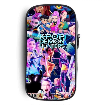 Іграшка Шкільний пенал KPop Demon Hunters Кейпоп мисливці на демонів для дітей (арт 14981)