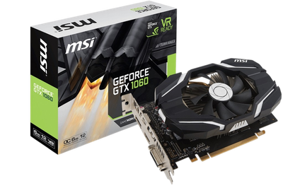 Відеокарта GeForce GTX 1060 6GB MSI OCV1 (GTX 1060 6G OCV1) Б/В