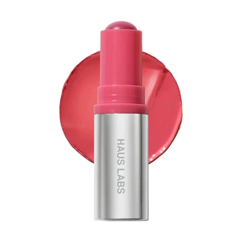 Кремовые румяна Haus Labs by Lady Gaga Color Fuse Glassy Lip + Cheek Blush Balm Stick (Glassy Rosette) 5 g