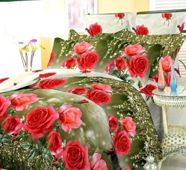 Комплект постільної білизни Vital Textile Голд Люкс Бязь 150х220 см (BL1.5-571)