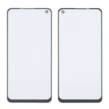 Стекло тачскрина Oppo Reno 5 lite чёрное закалённое с OCA плёнкой