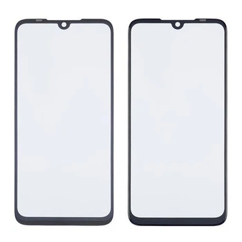 Стекло тачскрина Xiaomi Redmi Note 7/ Note 7 Pro черное с олеофобным покрытием закалённое