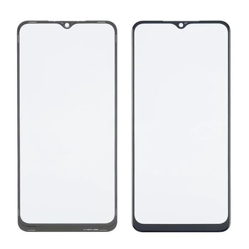 Стекло тачскрина Samsung Galaxy A04 черное закаленное с OCA пленкой (A045)