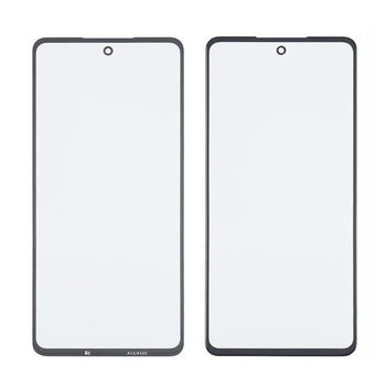 Стекло тачскрина Samsung Galaxy A53 чёрное закалённое с OCA плёнкой (A536)