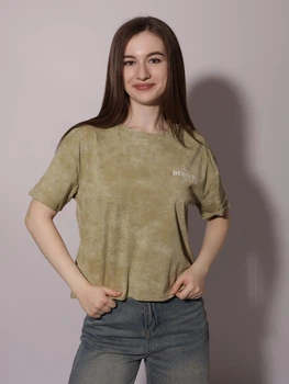 Футболка женская OneSize Хаки FASHION (714371-OneSize)