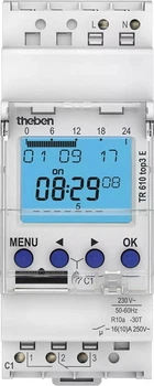 Cyfrowy zegar Theben TR 610 top3 E z programem tygodniowym (6100087)
