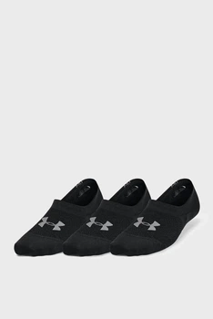 Жіночі чорні шкарпетки (3 пари) UA Breathe Lite Ultra Low 3p Under Armour S 1370075-001