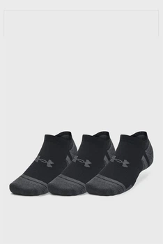 Чорні шкарпетки (3 пари) UA Performance Tech 3pk NS Under Armour XL 1379503-001