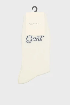 Жіночі білі носки SCRIPT Gant 36-38 4960255