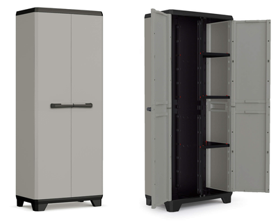 Багатофункціональний шафа пластикова Keter Planet MP Cabinet 246639 сіра