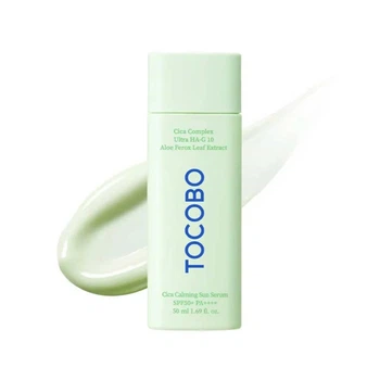 Успокаивающая солнцезащитная сыворотка Tocobo Cica Calming Sun Serum SPF50 (50 ml)