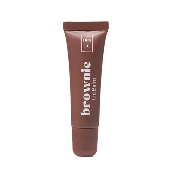 Бальзам для губ Lavish Care BROWNIE з ароматом шоколадного мусу, 10 мл