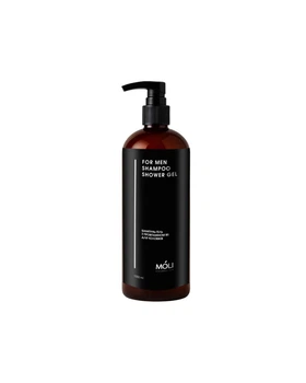 Шампунь-гель Moli Cosmetics для мужчин безсульфатный с провитамином B5, 1000 мл.