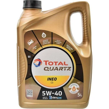 Масло моторное Total Quartz Ineo C3 SN/CF 5W-40 5L (213790)