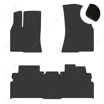 Комплект ковриков в салон Star-Tex на BYD e2 (2023 - ) EVA/Капля Черный