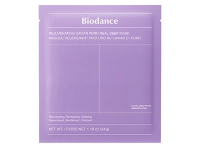 Омолаживающая гидрогелевая маска с икрой Biodance Rejuvenating Caviar PDRN Real Deep Mask, 1 шт