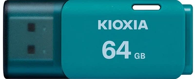 Флеш пам'ять USB KIOXIA TransMemory U202 64GB USB 2.0 Light Blue (LU202L064GG)