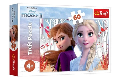 Пазл Trefl Заколдованный мир Анны и Эльзы Холодное сердце 2 60 элементов Frozen 2