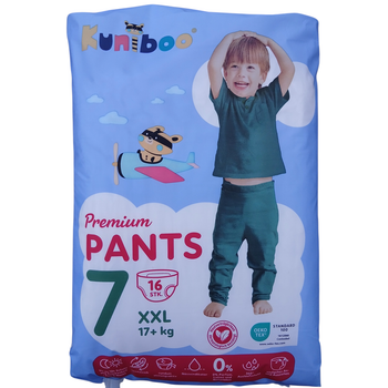 Подгузники-трусики Kuniboo 7 (17+кг) 16 шт