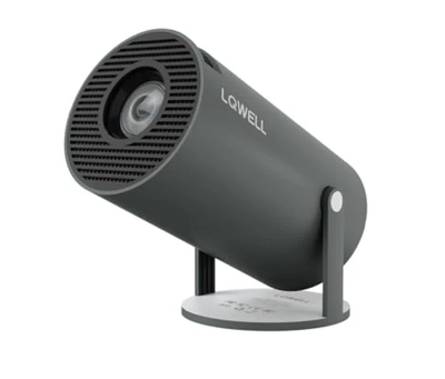 Мини-проектор LQWELL®, поддерживает Wi-Fi 6 и Bluetooth 5.0 Серый