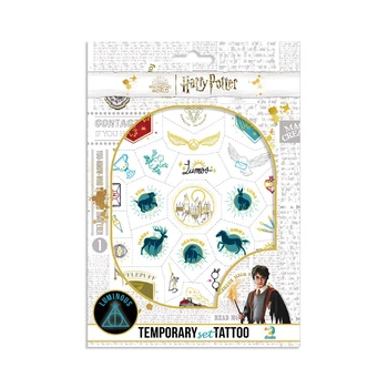 Набір дитячих тимчасових татуювань Harry Potter. Символи Dodo 200505 Різнокольоровий shop (4823115908544)