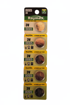 Батарейка Raymax CR-2025 5/100