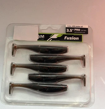 Силікон UPSTREAM Fusion 3,5" (5шт.) #435 motor oil ,FUS3.5_435