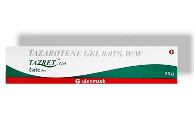 Тазаротен гель 0.05% для проблемной кожи, 20 гр. Glenmark Pharmaceuticals