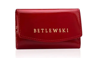 Футляр для ключей Betlewski, натуральная кожа, ZBEF-BS-2062 КРАСНЫЙ
