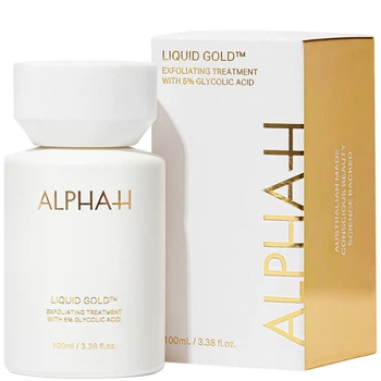 Засіб для сяючої шкіри Alpha-H Liquid Gold Exfoliating Treatment with 5% Glycolic Acid