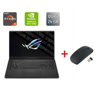 Игровой ноутбук Asus ROG Zephyrus GA503Q / 15.6" (2560x1440) IPS / AMD Ryzen 9 5900HS (8 (16) ядер по 3.0 - 4.6 GHz) / 24 GB DDR4 / 1000 GB SSD / nVidia GeForce RTX 3070, 8 GB GDDR6, 256-bit / Windows 11 б/у + Подарок Беспроводная мышь / USB