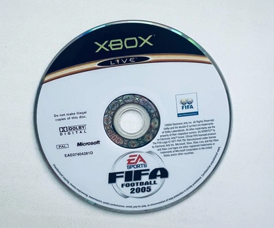 Диск для XBOX Original - FIFA Football 2005 англ, Б/У
