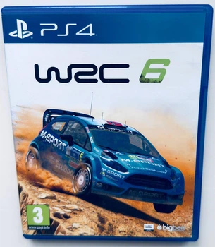 Диск для PlayStation 4 - WRC 6, английская версия, Б/У