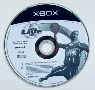 Диск для XBOX Original - NBA Live 2002 англ, Б/У