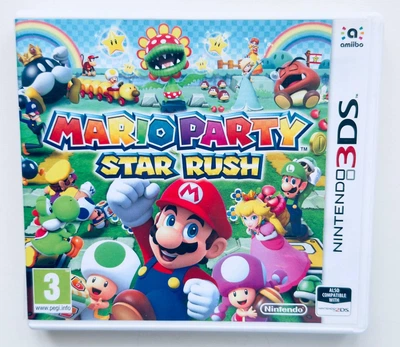 Картридж для Nintendo 3DS - Mario Party Star Rush, русские субтитры, Б/У