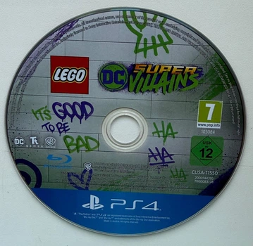 Диск для PS4 - LEGO DC Super-Villains рус суб, Б/У
