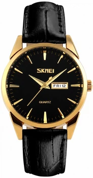 Женские часы Skmei 9073GDBK-S Gold-Black lady