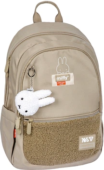 Рюкзак YES TS-113M Miffy Softness 41х27х16 см Beige (5056574460134)