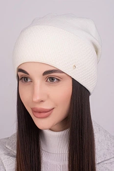 Женская шапка Flirt Свити 56-58 Молоко