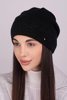 Женская шапка Flirt Свити 56-58 Черный