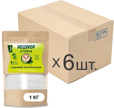 Стевия 6кг натур. НЕЦУКОР, для диетического питания, для похудения