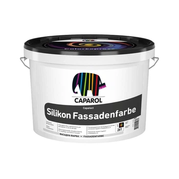 Фасадная краска силиконовая Caparol Capatect Silikon Fassadenfarbe Матовая Бесцветная B3 9,4 л
