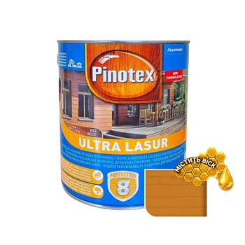 Просочення для дерева Pinotex Ultra Lasur калужниця 3 л