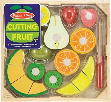 Zestaw do zabawy Melissa & Doug Drewniane owoce do krojenia 806107 (0681147005723)