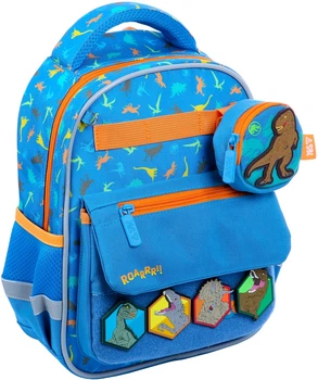 Рюкзак дитячий YES K-37XS Jurassic World Dino Friends 32x24x12 см Light blue (5056574463579)