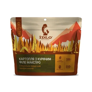 Картофель с куриным филе МАКСПРО ЇDLO